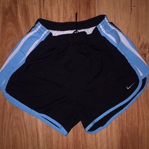 Black Nike Dry Fit Lined Athletic Shorts
